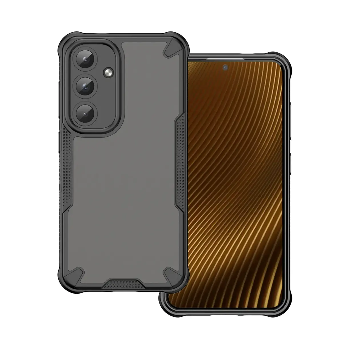 Defender Matt case for Samsung Galaxy S24 FE black