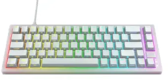 Klaviatūra XTRFY Cherry K5V2 Compact RGB Balta