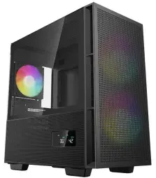Deepcool CH360 Digital  Black  Micro Tower  Power supply included No  ATX PS2