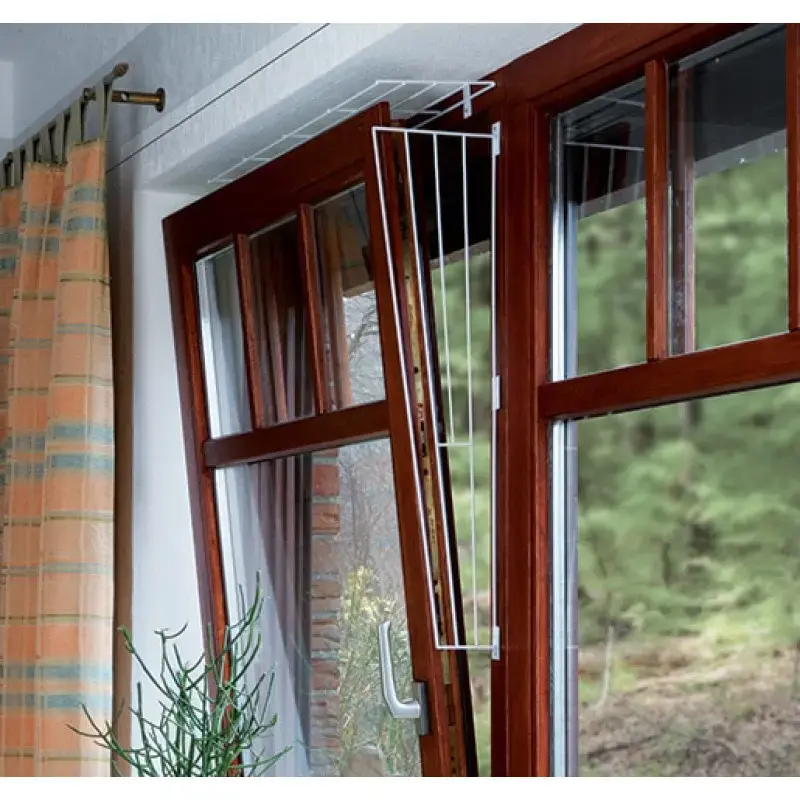 Aizsardzības restes logiem, sānu daļai - Trixie Protective grille for windows, side panel, 62 × 16,8 cm, 1 gab