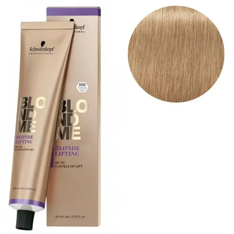 Schwarzkopf Professional Blondme Lifting Lightening Cream for Blonde Hair Shade Biscuit 60 Ml