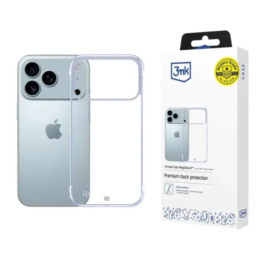 3mk Just20g Clear Case for iPhone 17 Pro Max - transparent
