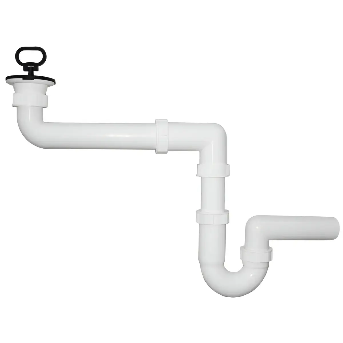 PLASTBRNO U-type cast iron siphons 1 1/4x40mm, compact