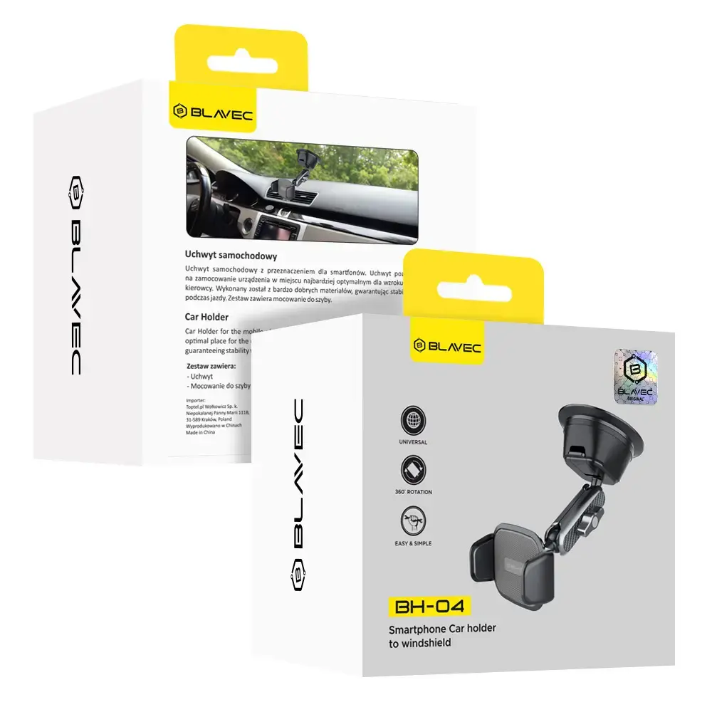 Blavec Car holder BH-04 to windshield (BH04-WSB) black