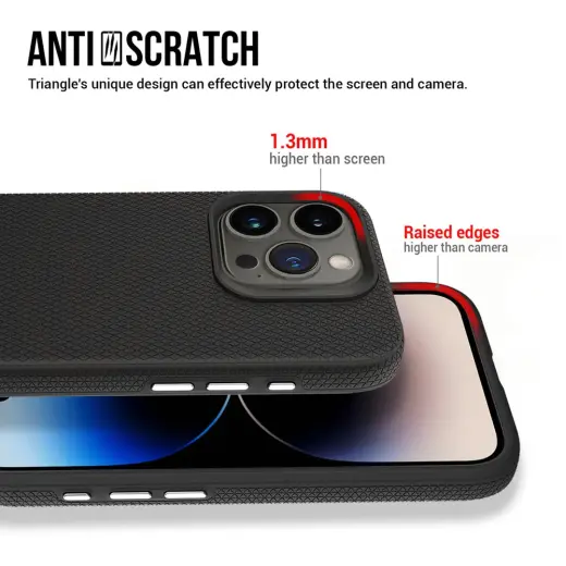 Vmax Triangle case for iPhone 13 6,1" black Photo