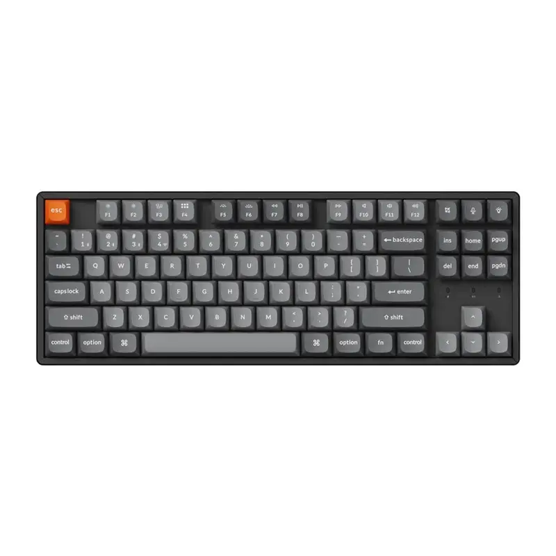 Keychron K8 Max RGB Brown Switch Wireless Keyboard (Black) [K8M-J3].