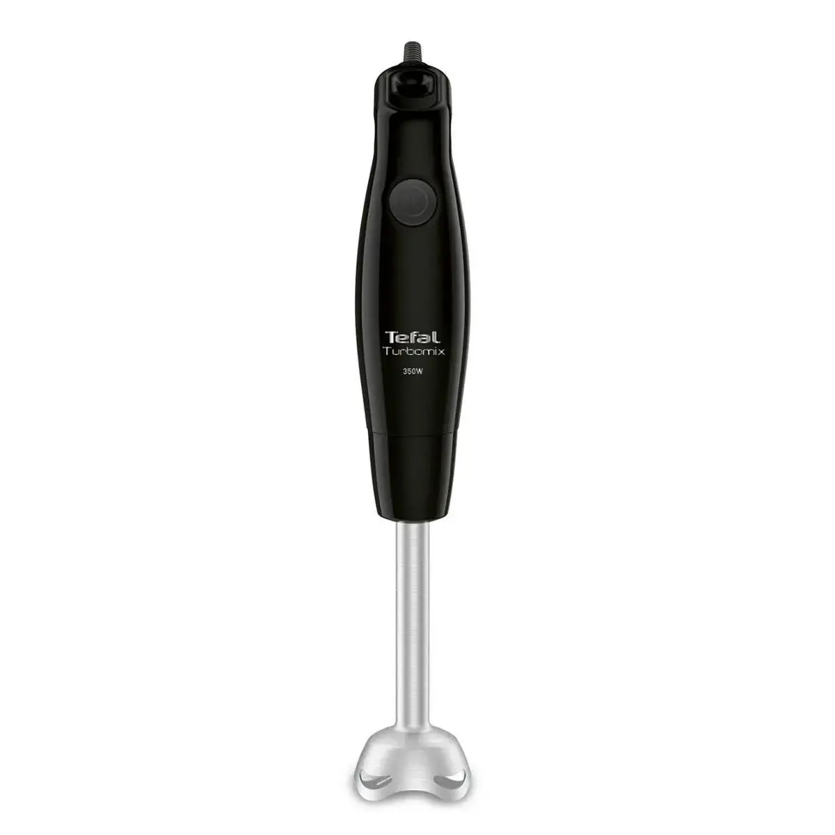 TEFAL rokas blenderis Turbomix 350W, melns/nerūsējošais tērauds