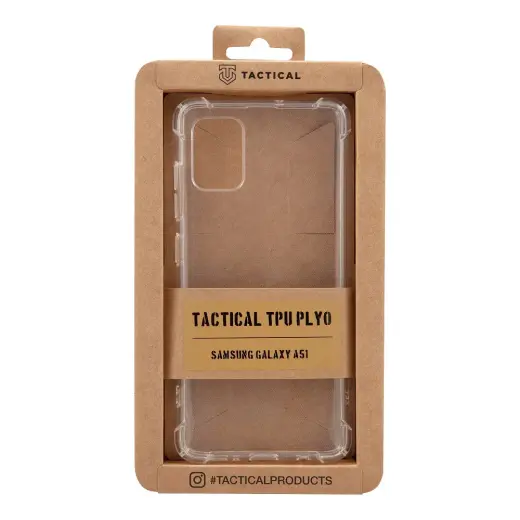 Tactical TPU Plyo Cover for Samsung Galaxy A51 Transparent
