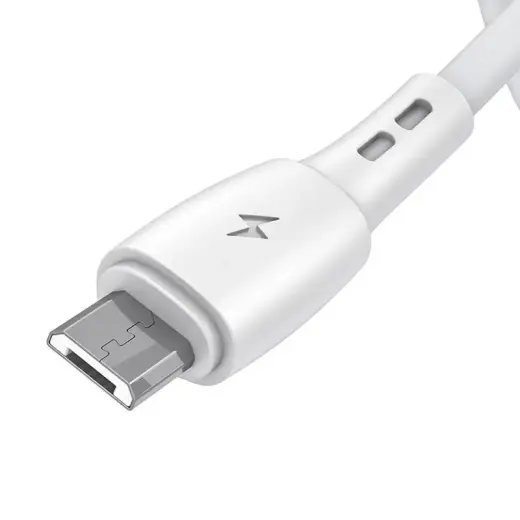USB to Micro USB cable Vipfan Racing X05, 3A, 3m (white)
