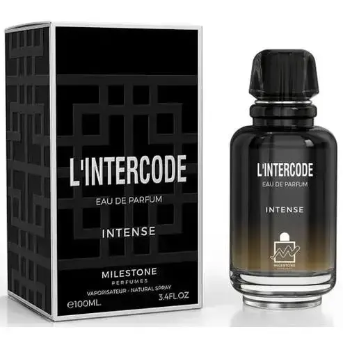 Milstone L'intercode Intense Eau De Parfum Unisex 100 Ml Fragancia De Larga Duración