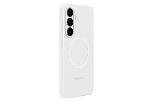 Samsung EF-ES947CWE Silicone telefono dėklas Samsung Galaxy S26+ (S947) baltas