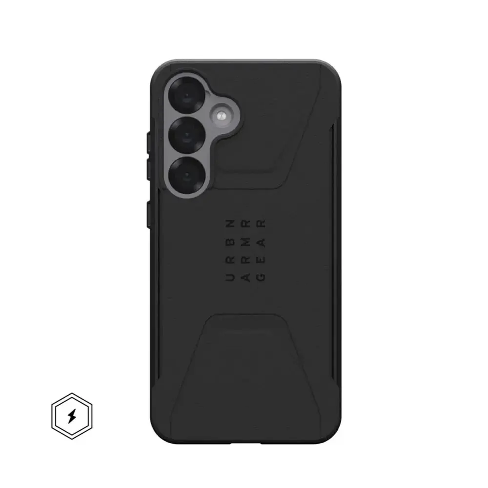 UAG Urban Armor Gear case CIVILIAN PRO with built-in magnet for SAMSUNG S25 Plus 5G black