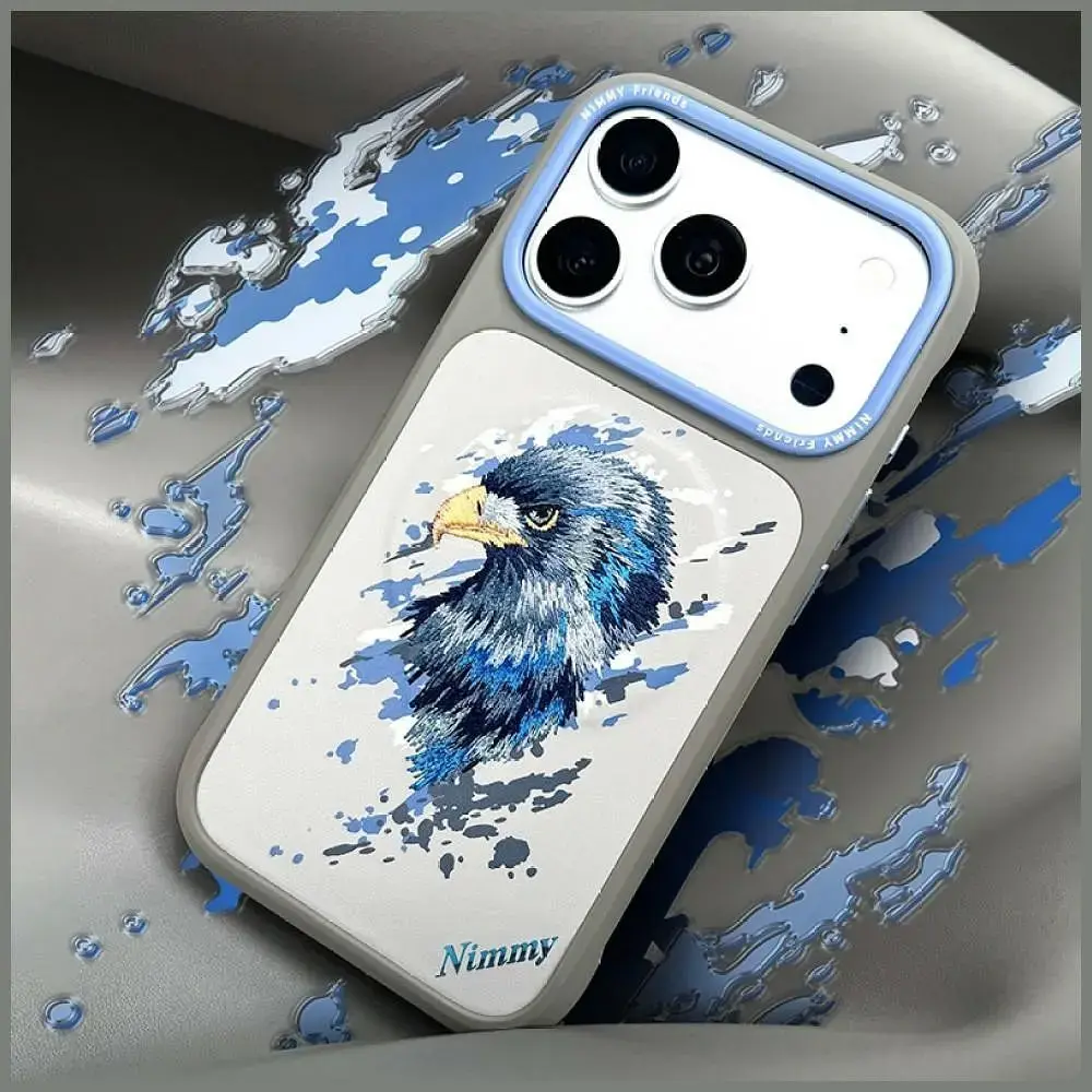 Nimmy case EAGLE compatible with MagSafe for IPHONE 18 Pro/17 Pro grey