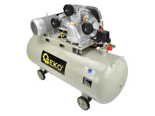 200L õlimäärdega õhukompressor, kolmesilindriline, 10 bar, 490 L/min, 400V