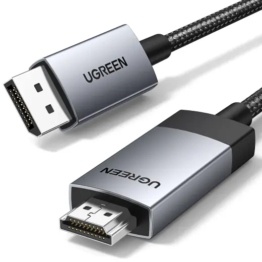 Ugreen DP119 15773 DisplayPort / HDMI 4K 60Hz cable 1m - gray