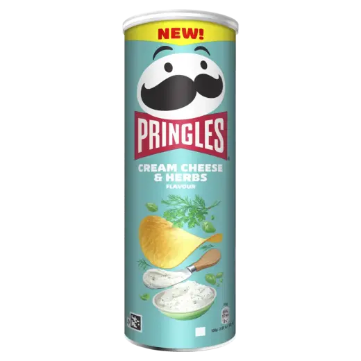 PRINGLES Cream Cheese & Herbs 165g