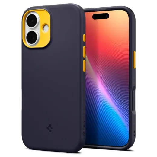 Spigen Nano Pop MagSafe case for iPhone 17 - navy blue