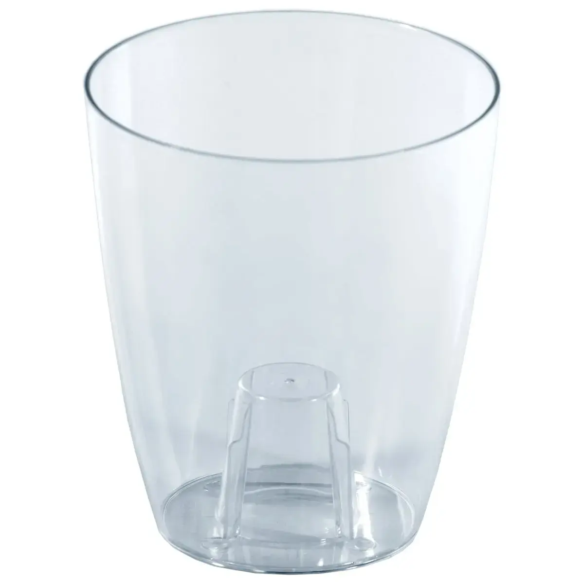 Puķu pods orhidejām Coubi 13x16cm, 1.5L, caurspīdīgs