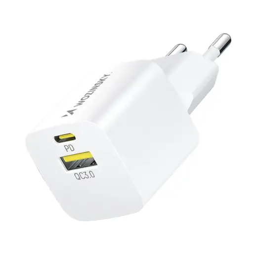 Wozinsky WWCEAC tīkla lādētājs | 33W | GaN | USB-A, USB-C | balts