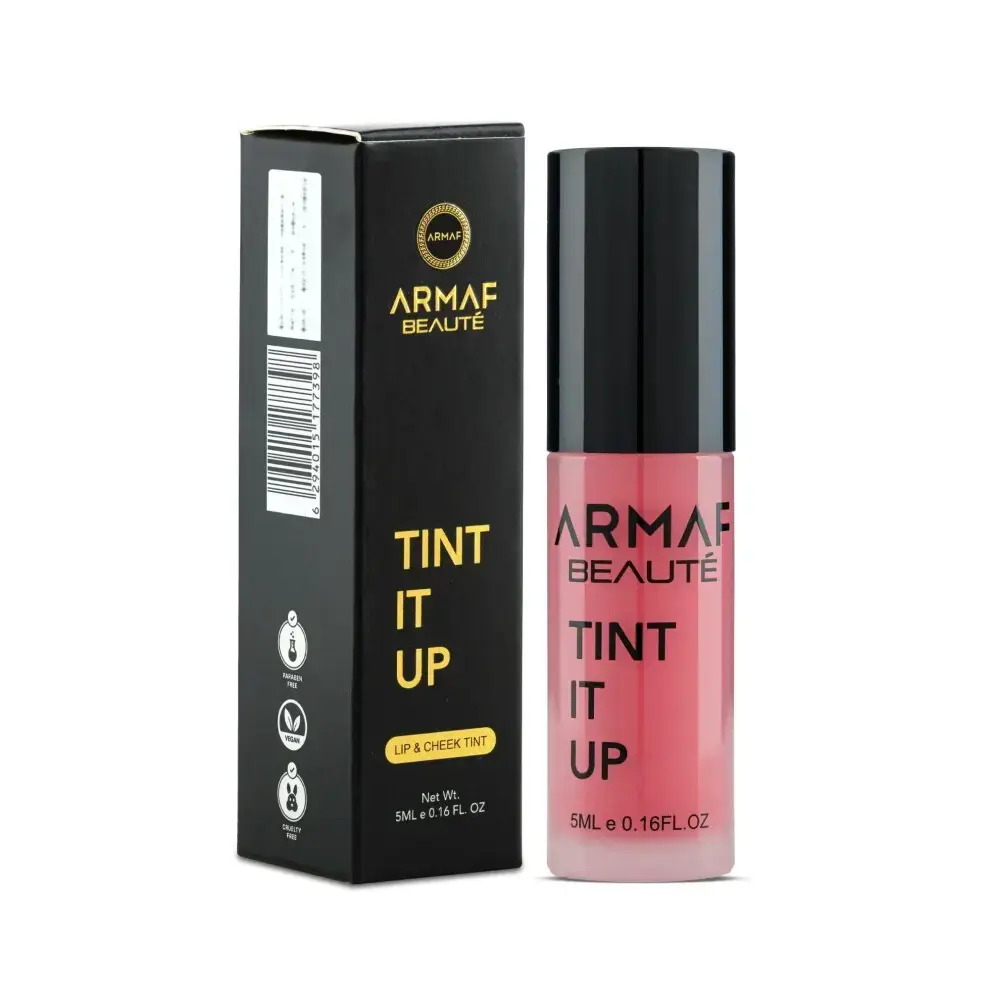 Armaf Tint It up Lip & Cheek Tint - Liquid Blush for Lips and Cheeks 5ml 03 Rouge