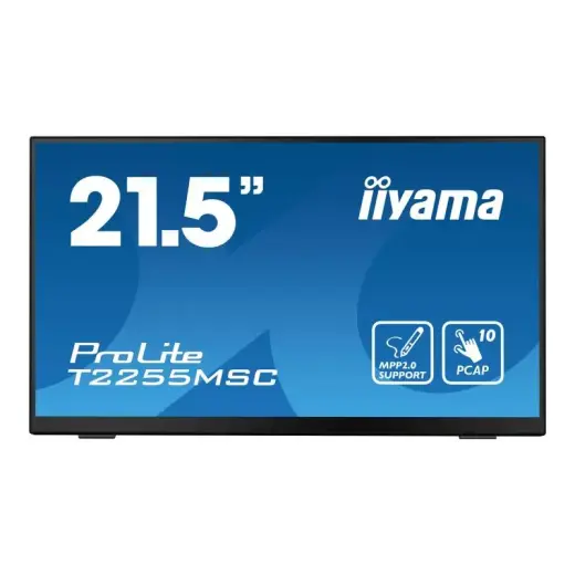 Iiyama Monitor Touch 10-Points 10Points T2255MSC-B1 T2255MSCB1 (T2255MSC-B1)