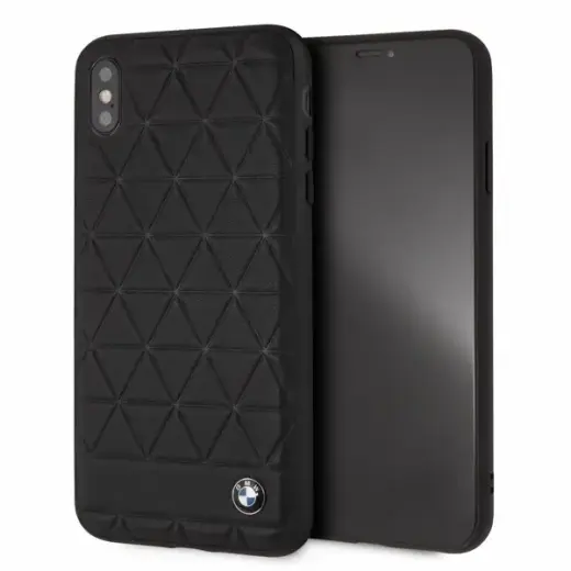 Etui hardcase BMW BMHCI65HEXBK iPhone Xs Max czarny|black Hexagon
