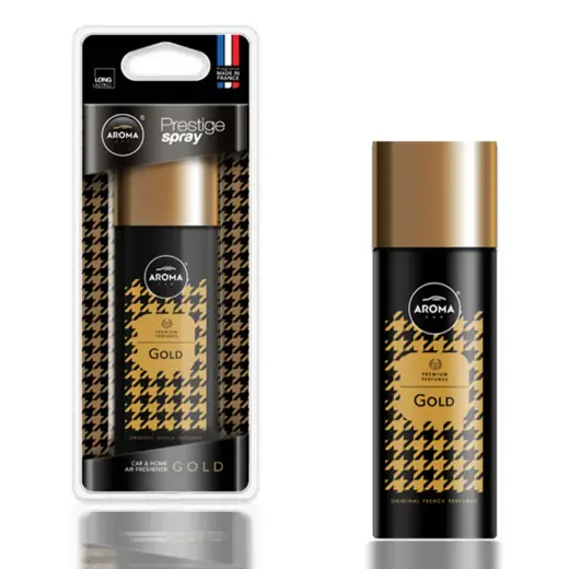 Car air freshener AROMA PRESTIGE SPRAY GOLD