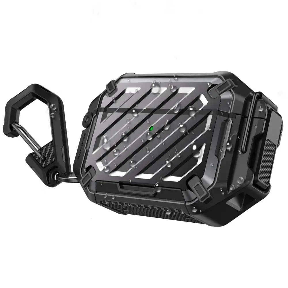 SUPCASE UNICORN BEETLE PRO MAGSAFE IP68 APPLE AIRPODS PRO 3 BLACK
