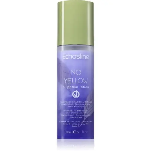 Echosline No Yellow Bi - Phase Lotion Leave-in Conditioner for Blonde Hair 150 Ml