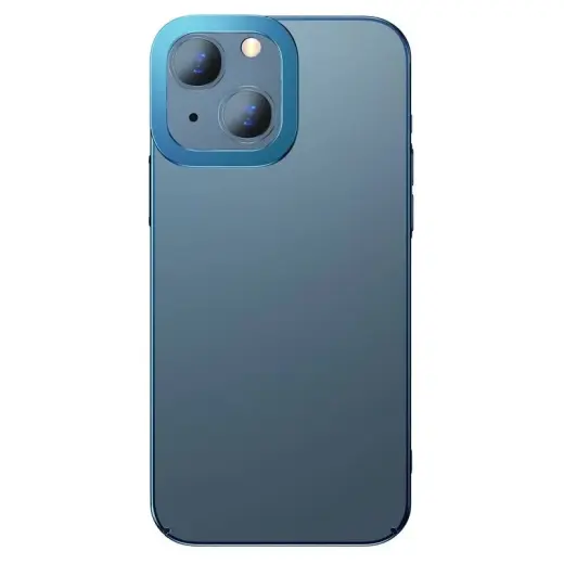 Baseus Glitter Transparent Case for iPhone 13 (blue)