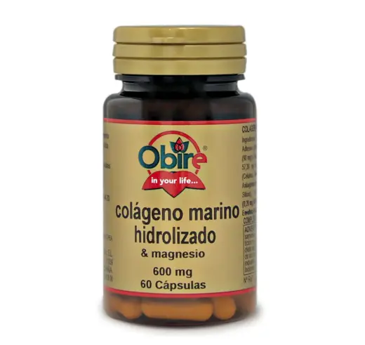 Obire Colageno Hidrolizado Magnesio 600 Mg 60 Caps