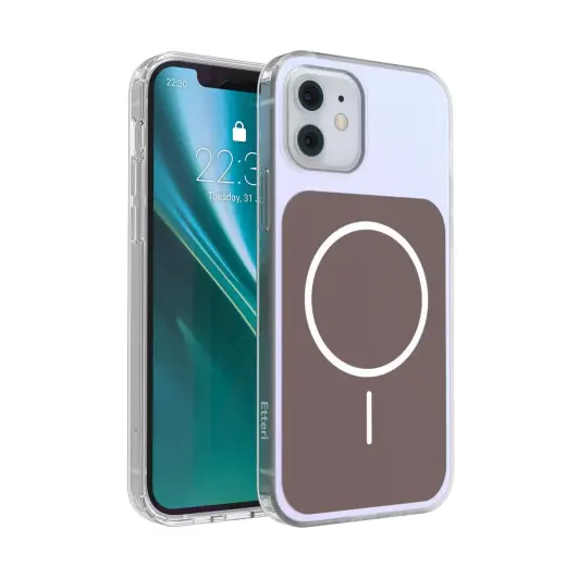 Etteri Hidden Pearl telefono dėklas iPhone 12 | iPhone 12 Pro rudas