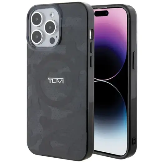 Tumi TUHMP15XDLCAG iPhone 15 Pro Max 6.7" szary|grey hardcase Camo Print MagSafe