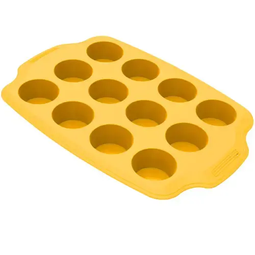 Luigi Ferrero Prima Vanilla FR-1873P Silikona kēksiņu cepšanas forma 12gb