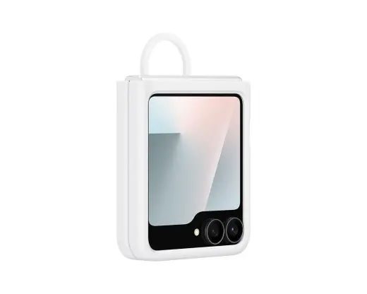 EF-PF741TWE Samsung Silicone Cover for Galaxy Z Flip 7 FE White