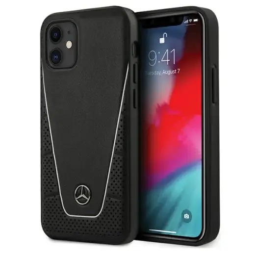 Mercedes MEHCP12SCLSSI iPhone 12 mini 5,4" czarny|black hardcase Dynamic Line