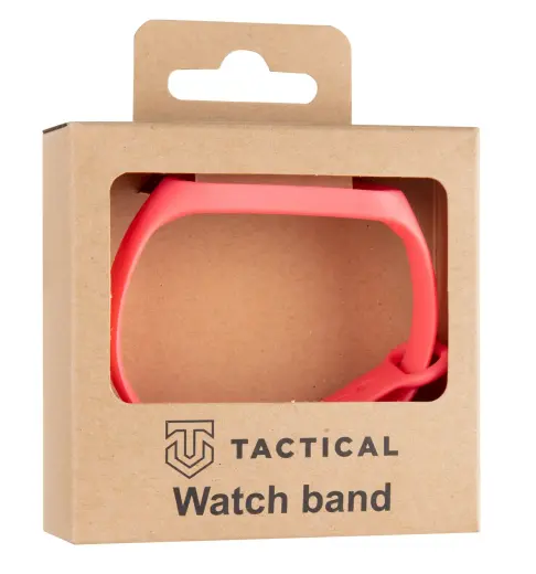 Tactical 518 Silicone Band for Xiaomi Mi Band 3|4 Red