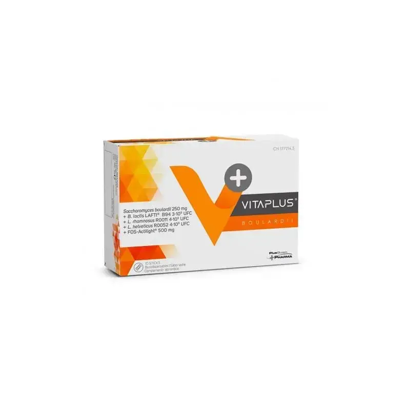 Vitaplus Boulardii Sabor Leche 10 Sticks