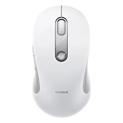 Baseus F02 Ergonomic Wireless Mouse USB 2.4GHz - White