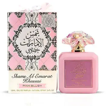 Ard Al Zaafaran Shams Al Emarat Khususi Pink Blush EDP 50ml