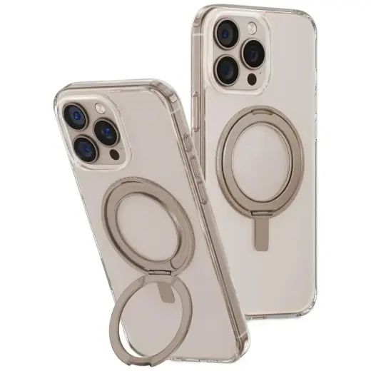 Case UNIQ Swivix for iPhone 16 Pro Max 360 Rotating Kickstand gold