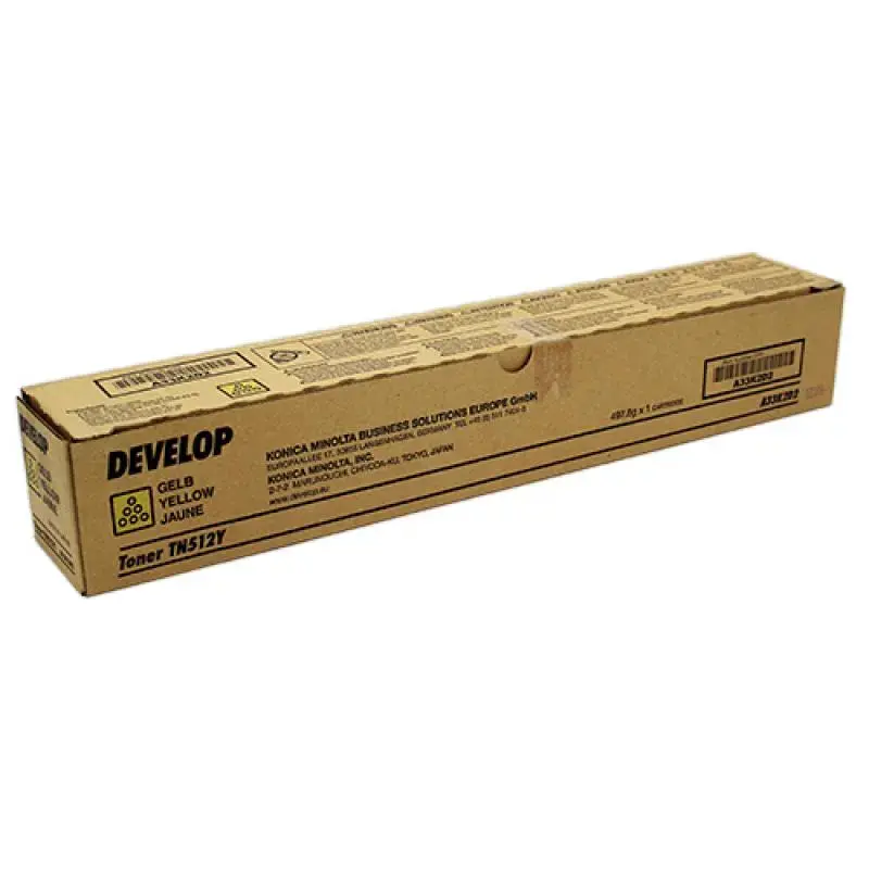Develop Toner TN-512 TN512 Yellow Gelb (A33K2D2)