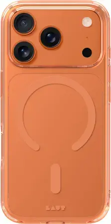 Laut Crystal Fluro MagSafe Case for iPhone 17 Pro - Clear Brown