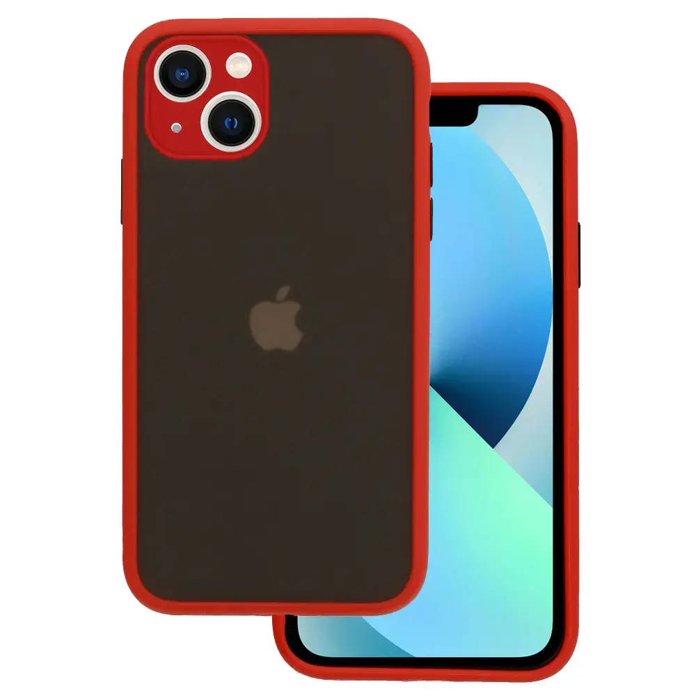 Vennus Color Button Bumper maciņš telefonam iPhone 11 Pro sarkans
