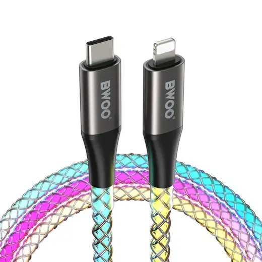 BWOO X279C-L провод для передачи данных и зарядки | USB-C на Lightning | 27W