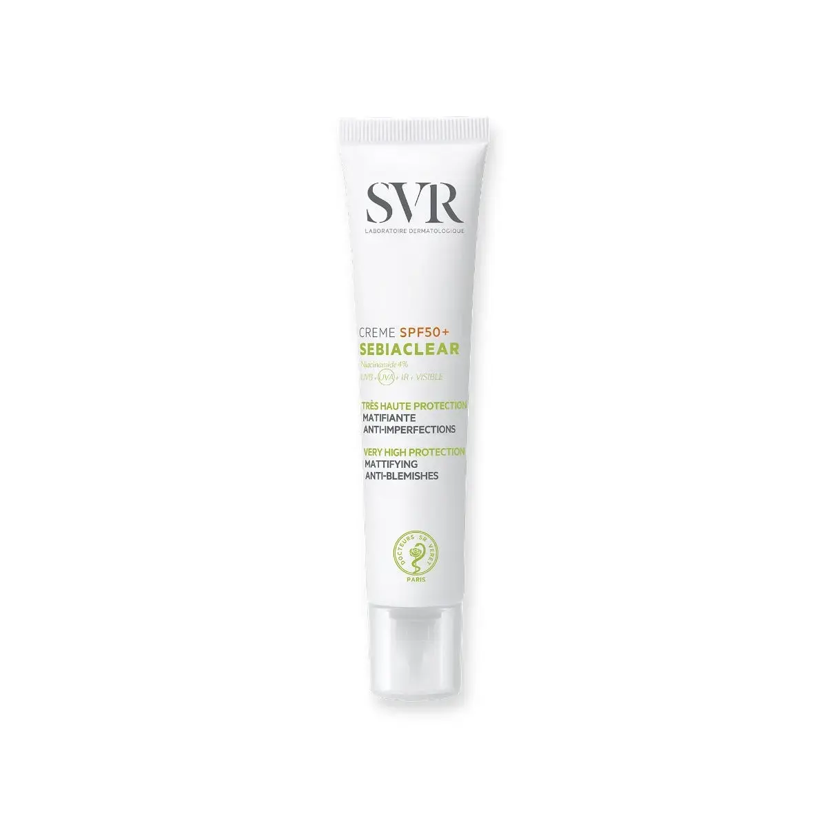 SVRSebiaclear Cream SPF50 High Sun Protection Mattifying Anti-imperfections 40ml