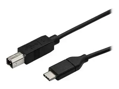 StarTech.com USB C to USB B Printer Cable - 1.6 ft | 0.5m - USB C Printer Cable - USB C to USB B Cable - USB Type C to Type B (USB2CB50CM) - USB-C cable - 50 cm
