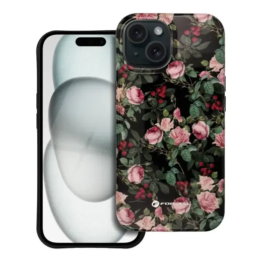 Forcell F-Protect Mirage maciņš ar MagSafe atbalstu telefonam iPhone 15 rozā