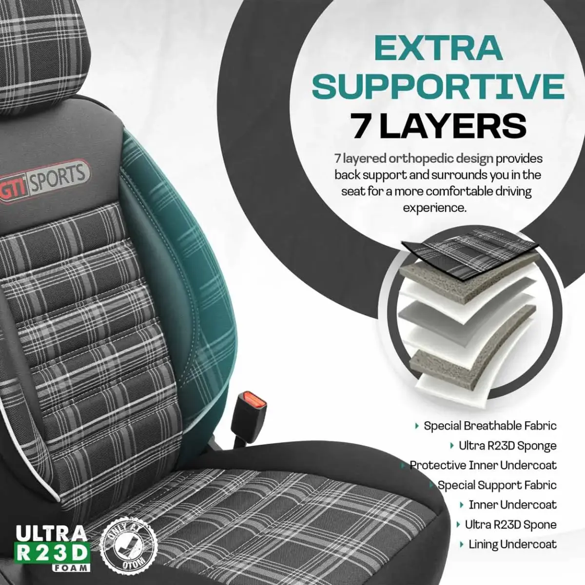 Car seat covers set  OTOM GTI SPORT 807