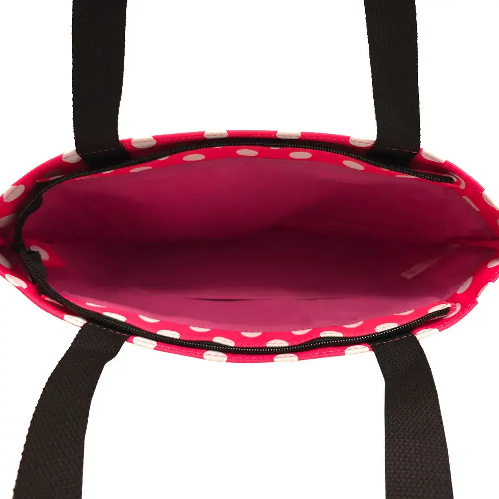 Shopping bag Wonder wzór 2 pink polka-dot